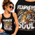 TANK TOP DAMSKI ZWIERZĘTA  FEARLESSOUL